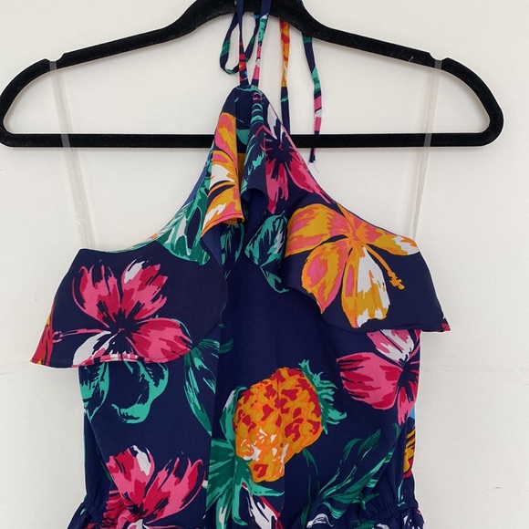 Floral Halter Romper - Size 8 (Small) - Picture 2 of 6